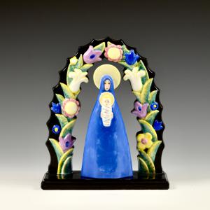 Madona com coroa - Sandro Vacchetti, Lenci, 1932